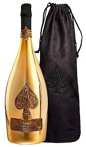 Armand de Brignac Brut Gold Jeroboam (3 ltr) in Velvet Bag
