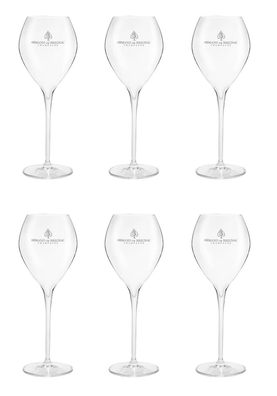 Armand de Brignac 28.5cl Tasting Glasses - Set of 6