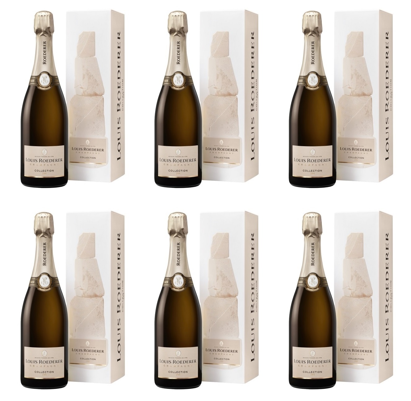 Louis Roederer Collection 245 6 X 75cl - CASE DEAL