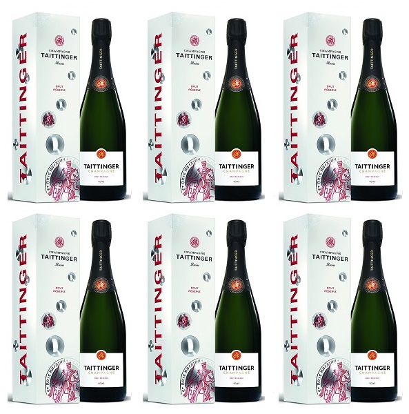 Taittinger Brut Reserve NV 6 X 75cl - CASE DEAL